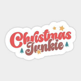 Merry & Stylish with the Christmas Junkie Sticker